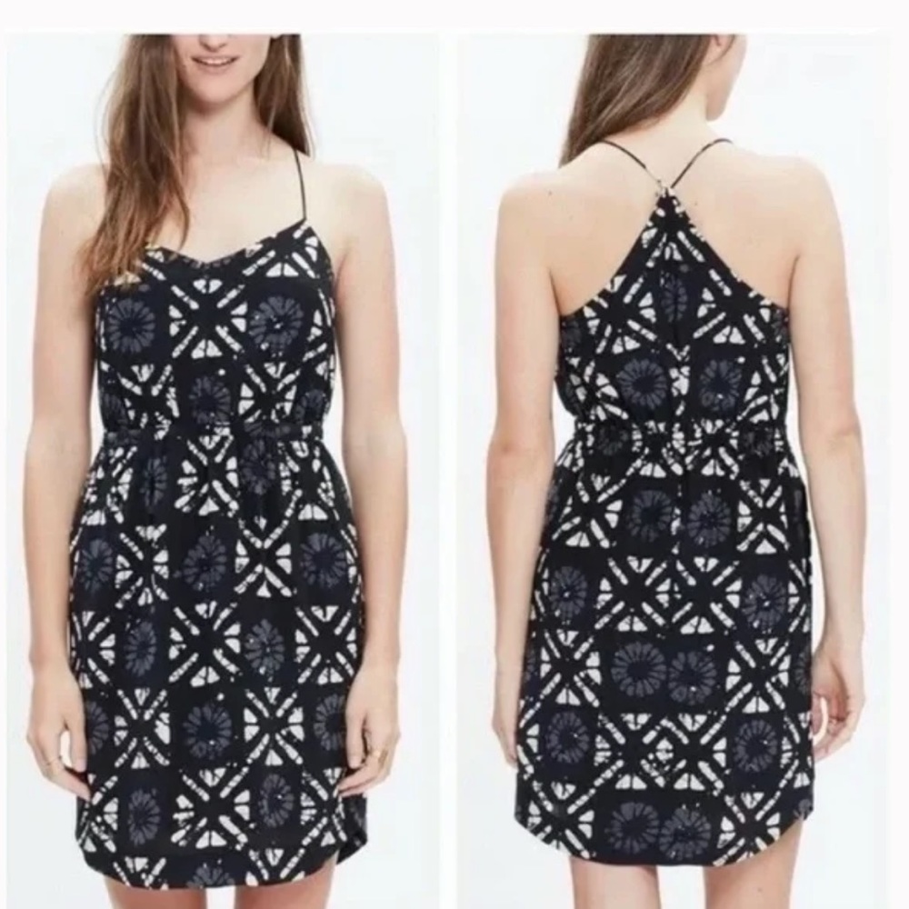 Madewell batik print dress